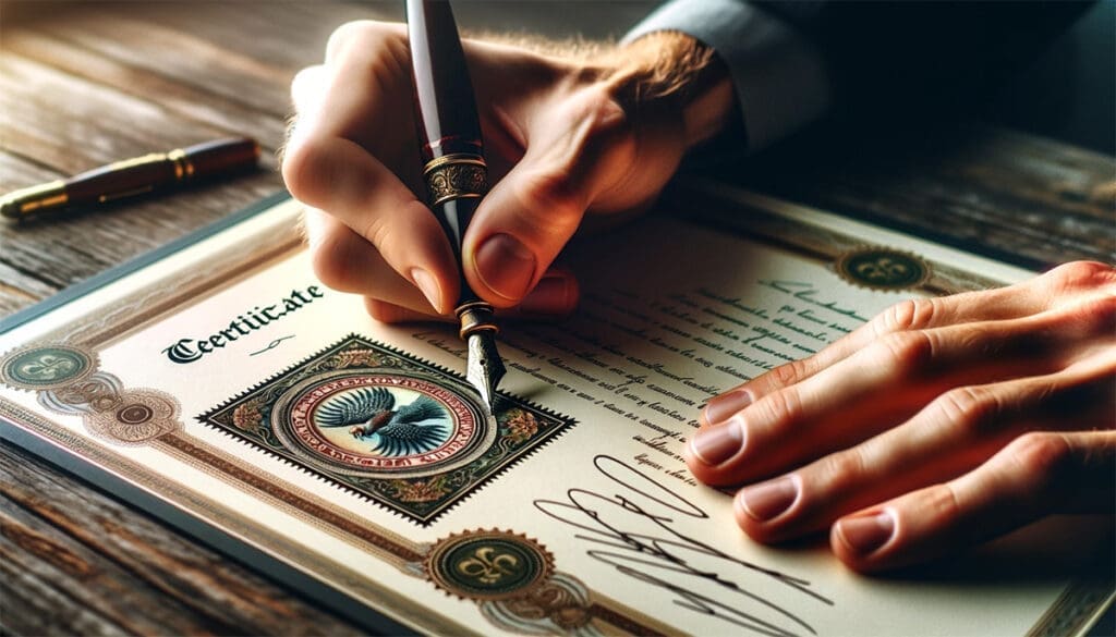 stamp certification and expertizing service