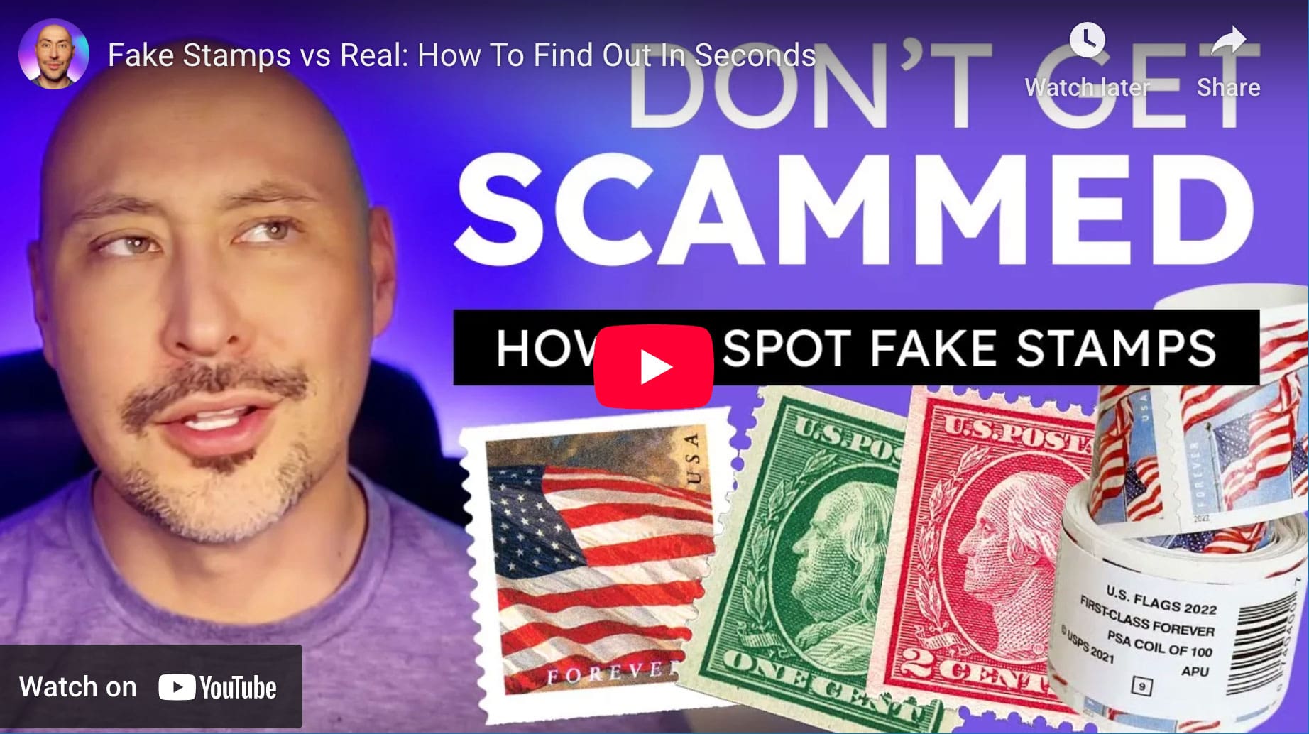 Fake Stamps vs Real: How To Find Out In Seconds