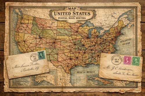 Tracing Postal Routes Through Historic Stamp Collections
