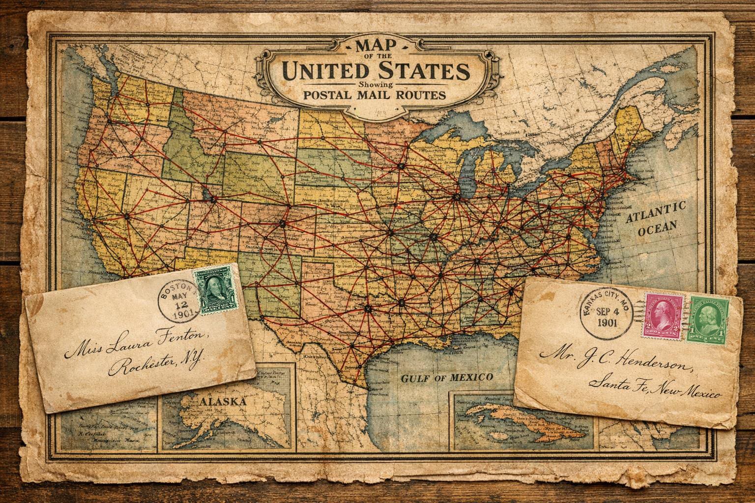 Tracing Postal Routes Through Historic Stamp Collections