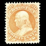 #100 F. Grill united states stamp scott #100
