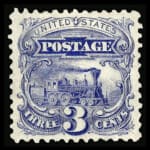 #125 Without Grill united states stamp scott #125