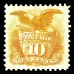 #127 Without Grill united states stamp scott #127