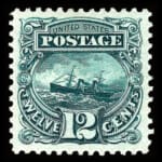 #128 Without Grill united states stamp scott #128