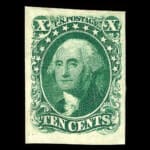 #13 Type I united states stamp scott #13