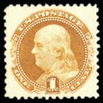 #133 Soft Porous Paper united states stamp scott #133