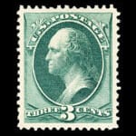 #184 Soft Porous Paper united states stamp scott #184