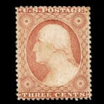 #25A Type II united states stamp scott #25A