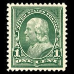 #279 Deep Green united states stamp scott #279