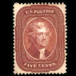 united states stamp scott #28A