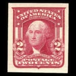 #320A Type II Imperf united states stamp scott #320A