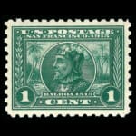 #401 Perf 10 united states stamp scott #401