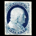 #9 Type IV united states stamp scott #9