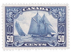 canada bluenose stamp