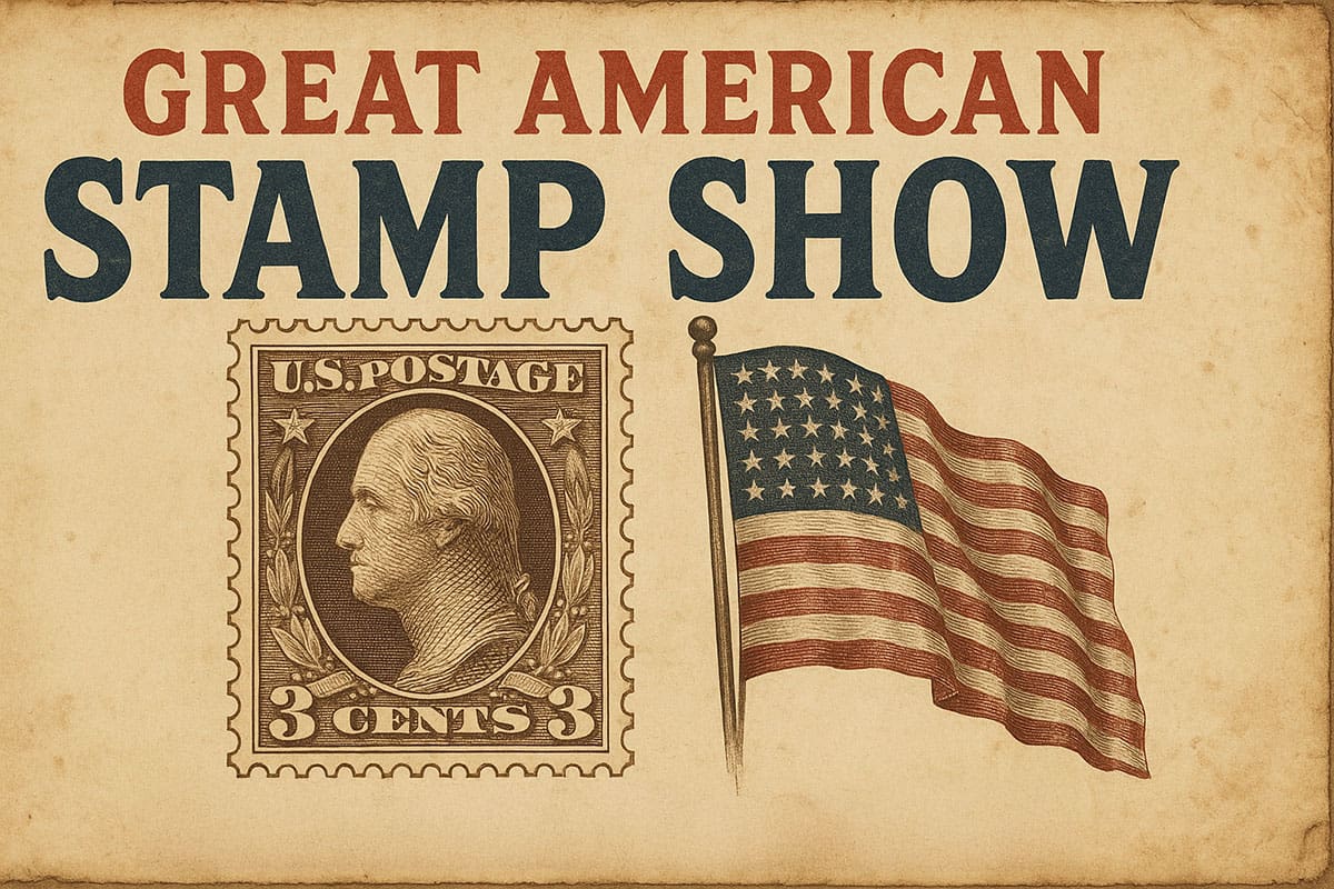 Great American Stamp Show 2025 Opens Its Doors in Schaumburg, Illinois
