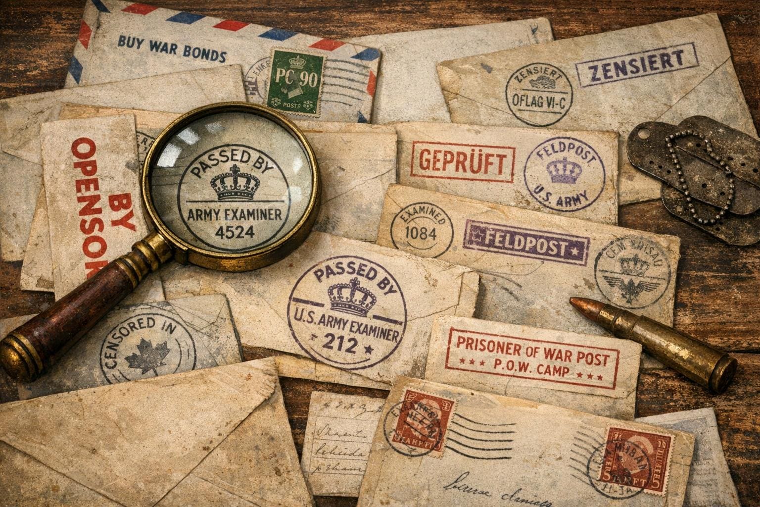 A Chronicle Of Wartime Stamp Markings In Postal History