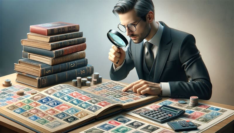 stamp collection appraisals