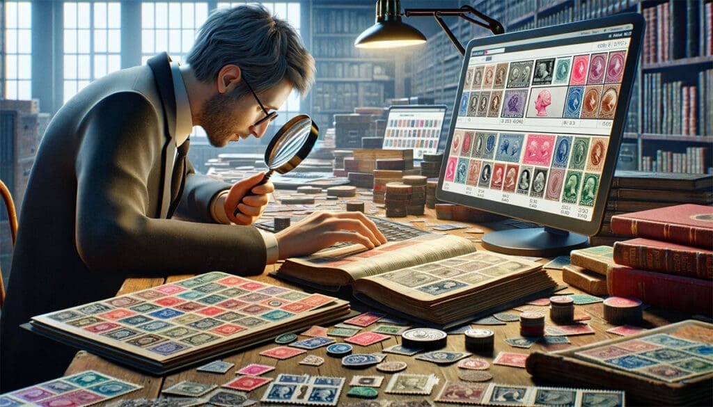 stamp identification