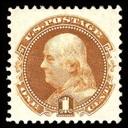 united states stamp scott #123