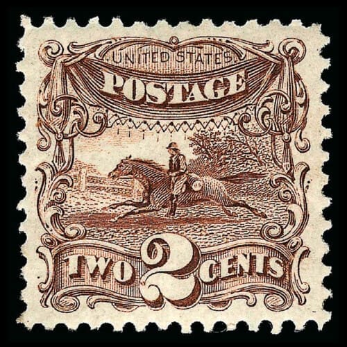 united states stamp scott #124