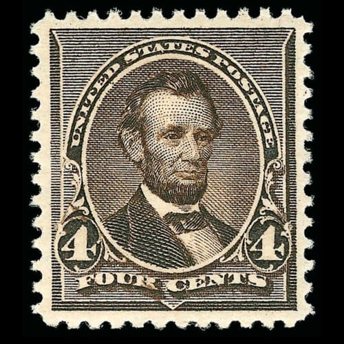 united states stamp scott #222